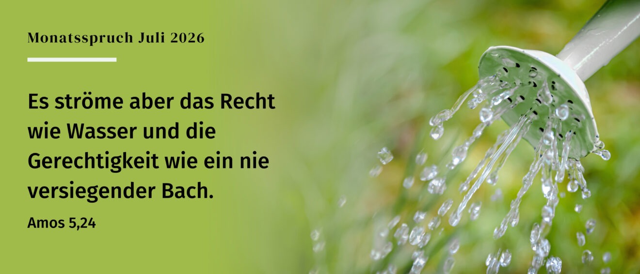 Alles fließt! Andacht zum Monatsspruch Juli 2026
