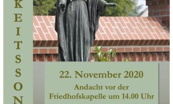 Einladung zur Andacht am Ewigkeitssonntag