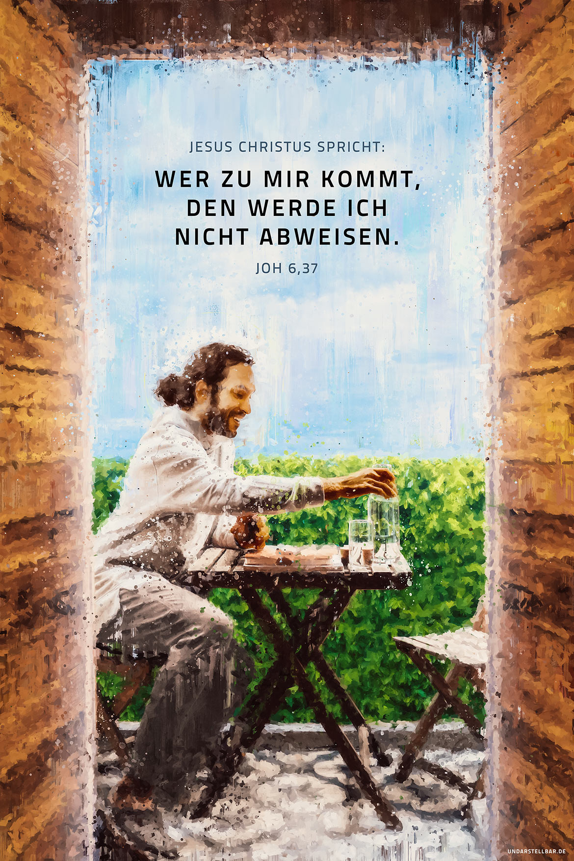 Jahreslosung 2022 Jesus Christus spricht: Wer zu mir kommt, den