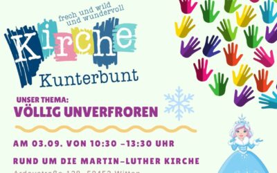 Endlich! Kirche Kunterbunt zu Gast im Martin-Luther-Zentrum