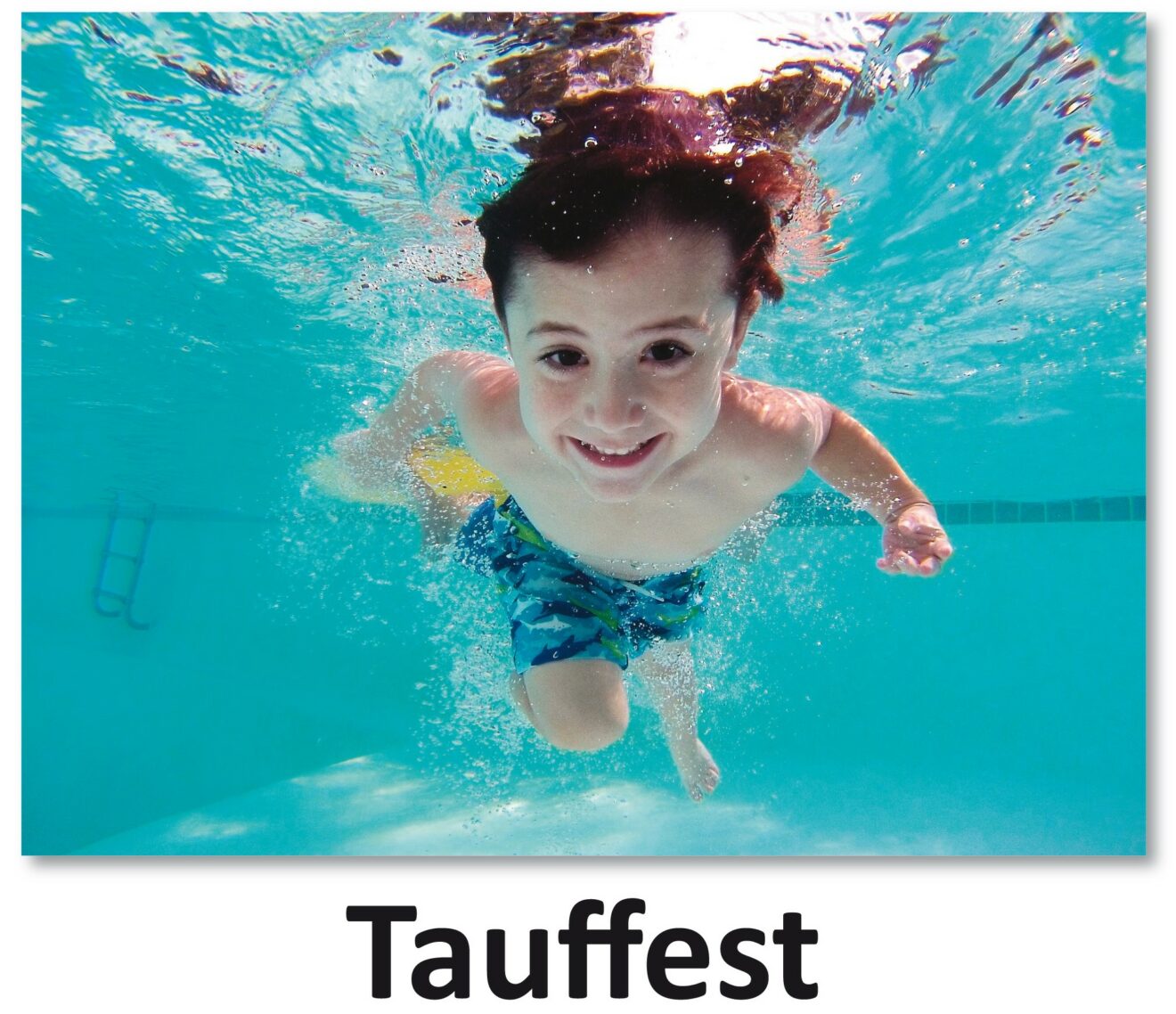 Wir erklären die diesjährigen evangelischen Wasserspiele für eröffnet! Es ist Taufzeit