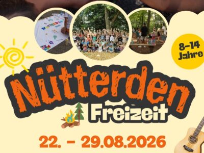 Kinderfreizeit in Nütterden 2026