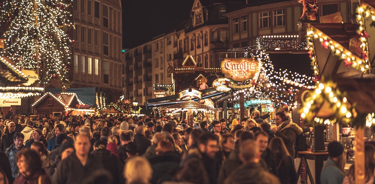 Creativ-Hütte auf dem Wittener Weihnachtsmarkt