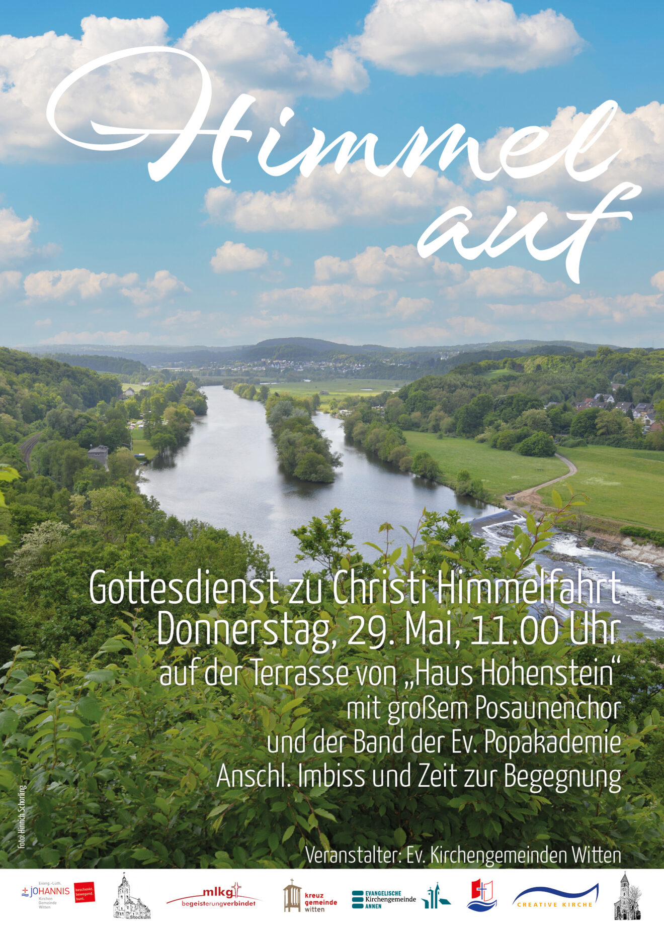 Himmelfahrts-Gottesdienst auf dem Hohenstein: 29. Mai, 11 Uhr