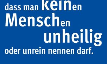 Ich bin okay – Du bist okay? Tatsächlich! Gedanken zum Monatsspruch Juni 2025