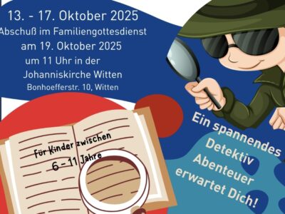 Kinderbibelwoche in der Johannisgemeinde