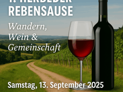 🍇 1. Herbeder Rebensause – Wandern, Wein & Gemeinschaft