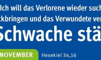 Verloren – Gesucht – Gefunden! Gedanken zum Monatsspruch November 2025