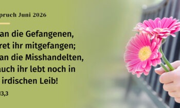 Hinter Gittern! Andacht zum Monatsspruch Juni 2026