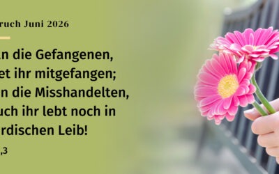 Hinter Gittern! Andacht zum Monatsspruch Juni 2026