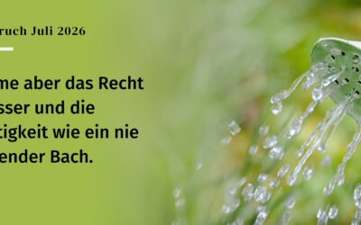 Alles fließt! Andacht zum Monatsspruch Juli 2026