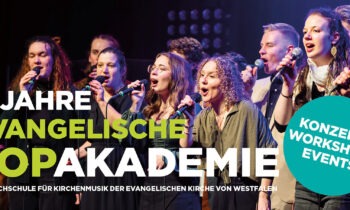 10 Jahre Evangelische Pop-Akademie – Wir feiern Jubiläum!