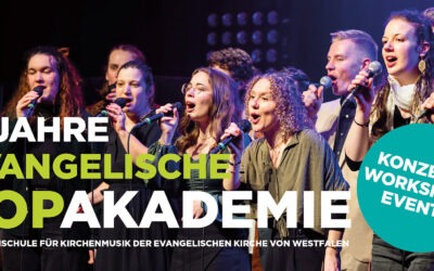 10 Jahre Evangelische Pop-Akademie – Wir feiern Jubiläum!
